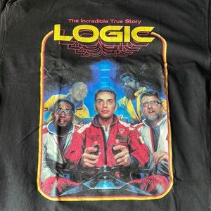 Men’s Logic band tee, size Large